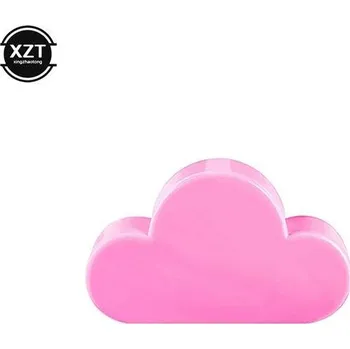 Magnetický držák na klíče | držák na stěnu, styl mráček - Růžový