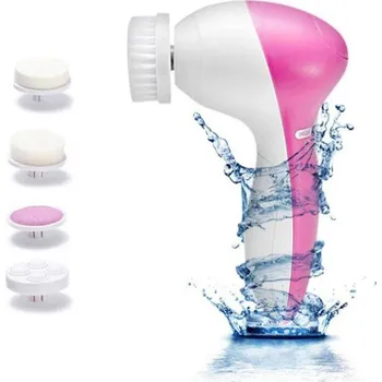 Elektrický čistič pleti Elektrický kartáček na obličej | kartáček na čištění pleti s nástavci - 5v1