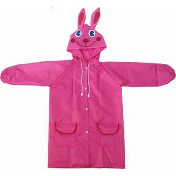 Pláštěnka Veselá dětská pláštěnka s motivem - pro děti 90-130 cm - pink