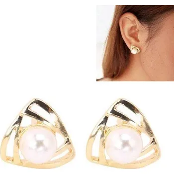 Náušnice Dámské náušnice | moderní náušnice, imitace perly - 1 pár