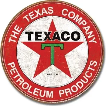 Plechová cedule PLECHOVÁ CEDULE TEXACO - THE TEXAS COMPANY