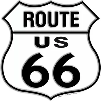 Plechová cedule PLECHOVÁ CEDULE ROUTE 66 SHIELD
