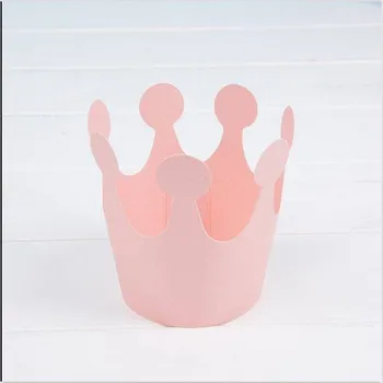 Party dekorace Párty korunka | dekorace na narozeninovou oslavu, 2 ks - Růžová