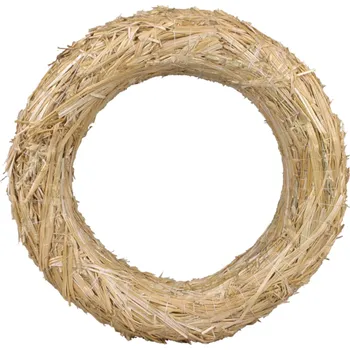 Vánoce Kroužek slaměný - d30 / 5 cm