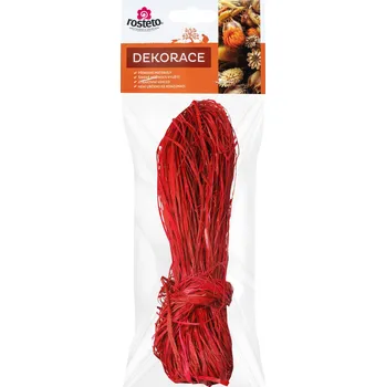 Svíčka Lýko Rosteto 50 g - červené