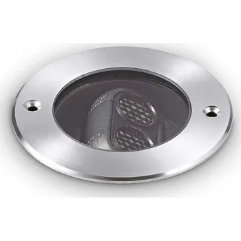 Venkovní osvětlení LED Venkovní zápustné svítidlo Ideal Lux TAURUS 05W 277004 5,5W 430lm 3000K IP67 19,5cm ocelové