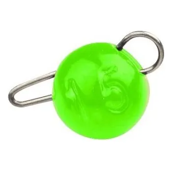 Umělá nástraha SPRO jigové hlavy Tungsten Bottom Jigs UV Green 3ks Gramáž: 2g