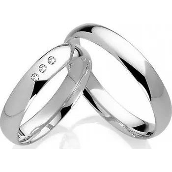 Prsten Snubní prsteny z chirurgické oceli OC1005