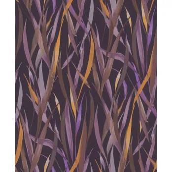 Tapeta Vliesová tapeta fialová, rákosové listy 330243 / Tapety na zeď Paraiso (0,53 x 10,05 m) Rasch
