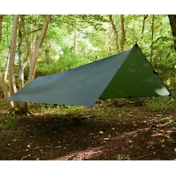 Krycí plachta DD Hammocks Bivakovací celta / plachta SuperLight Tarp XL 4,5x2,9m - OLIVE (690g)