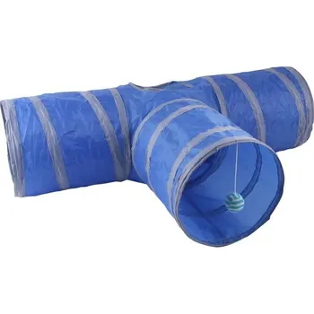 Hračka pro kočku Tunel pro kočky s míčkem | skládací prolézačka pro kočky - 17