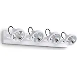 Bodové svítidlo Ideal Lux Glim PL4 Bianco 200217 GU10 4x50W 65cm bílé