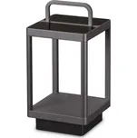 LED Venkovní nabíjecí lampa Ideal Lux STARDUST TL D36 250878 2W 270lm 3000K IP54 35cm, 5V 1A baterie,antracitová, stmívatelná