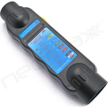 Zkoušečka Tester zapojení konektoru světel přívěsného vozíku