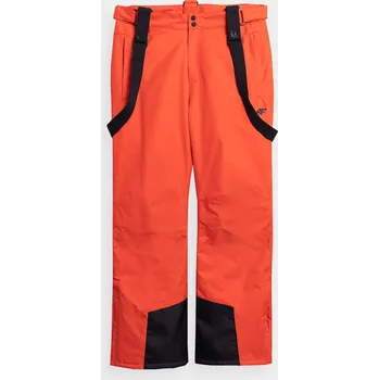 Pánské kalhoty 4F 4FAW23TFTRM361 RED Pánské lyžařské kalhoty US XXL