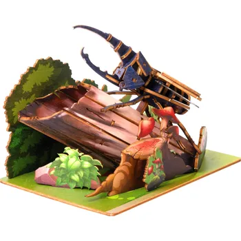 ostatní stavebnice EscapeWelt 3D dřevěné puzzle - Dinastes Hercules