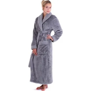 Dámský župan Unisex župan Vestis ALTA 2143 šedý 9491 - antracitová S