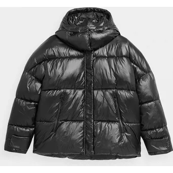 Dámská větrovka 4F 4FAW23TDJAF231 DEEP BLACK Dámská bunda US L