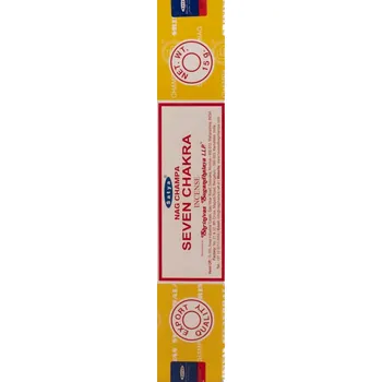 Aroma lampa Vonné tyčinky SATYA Nag Champa SEVEN CHAKRA