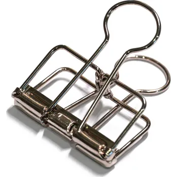 svorka BookBinders Wire Clip M 10pcs in Box Silver