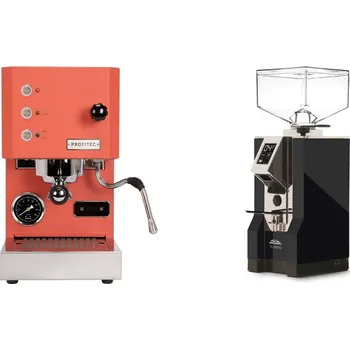 Kávovar Profitec GO, red + Eureka Mignon Turbo, CR black