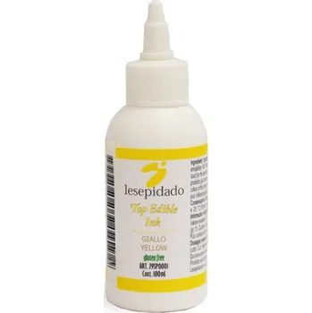 Potravinářské barvivo Lesepidado Barva do tiskárny - Yellow 100 ml