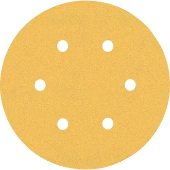 Brusný papír BOSCH Sada brusných papírů EXPERT C470 pro vibrační brusky 150 mm, 6 otvorů, G 60/120/240, 6 ks 2608900822 free_store_pickup