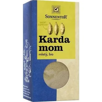 BIO koření, Sonnentor Kardamom mletý, Elettaria cardamomum, krabička, 50 g
