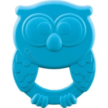 CHICCO Kousátko Eco+ Sova Owly modrá 3m+