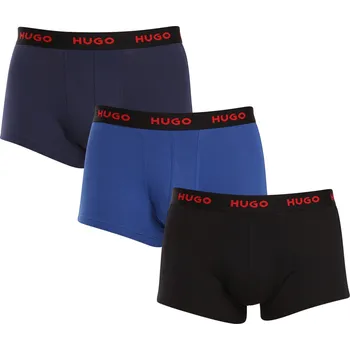 3PACK pánské boxerky HUGO vícebarevné (50469766 420) M Možnost vrácení zboží ZDARMA do 120 dnů!
