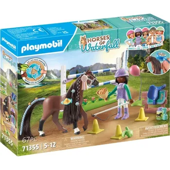 Stavebnice Playmobil Playmobil 71355 Zoe Blaze s turnajovým hřištem