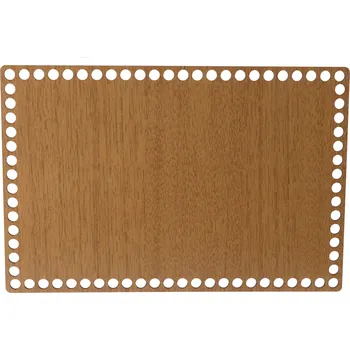 Dřevěné dno/víko na košík - obdélník dub Zvolte variantu: 20x15 cm