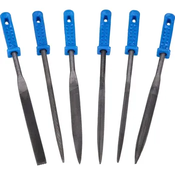 Silverline Sada pilníků na klíče 100mm 6ks 43399