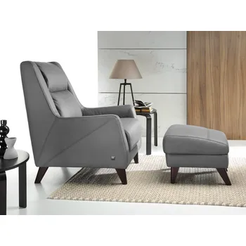 Křeslo Kožené křeslo PLATIN