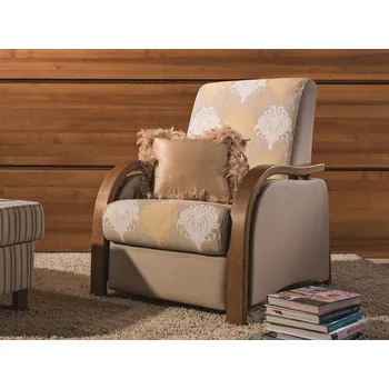 Křeslo Křeslo s dřevěnými područkami KLASIK VIII