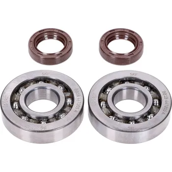 Ložisko převodovky Sada ložisek na kliku Naraku SKF / FKM Premium C4 plastová klec, Peugeot horizontal NK104.34