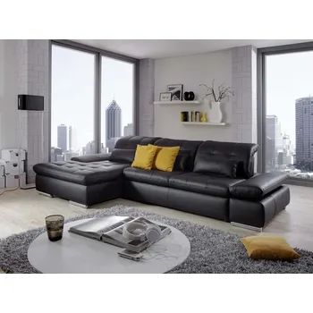 Sedací souprava Kožená rohová sedací souprava SANTA LUCIA Levý roh