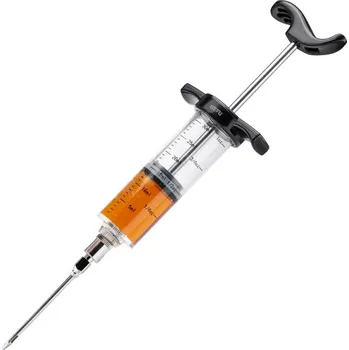 Vstřikovací jehla na pečení BBQ - GEFU Stříkačka na marinování masa BBQ, nerezová ocel - GEFU