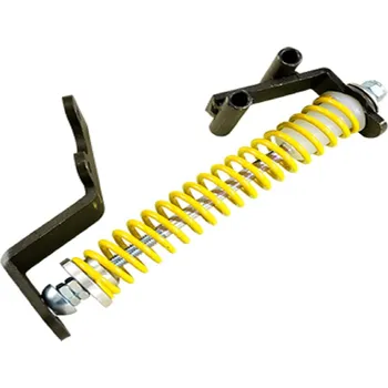 Držák motoru s pružinou Doppler ER1 kompletní, žlutá, MBK 51 moped 52487