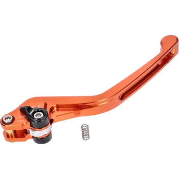 Motodíl Brzdová páčka pravá Puig 3.0 nastavovací - oranžová černá PUI120TN