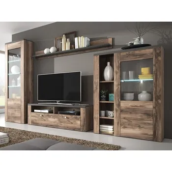 Obývací stěna LARONA ořech Satin