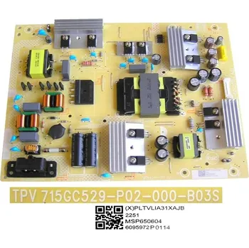 Televizor LCD modul zdroj Philips PLTVLIA31XAJB / SMPS power supply board 715GC529-P02-000-B03S