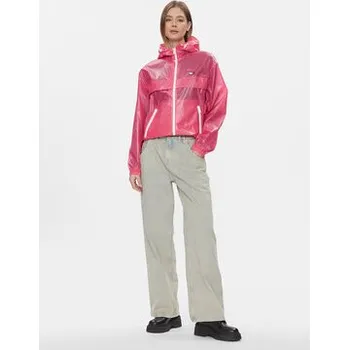 Pánská větrovka Tommy Jeans Větrovka Tjw Glossy Tech Chicago Ext DW0DW17229 Růžová Regular Fit M