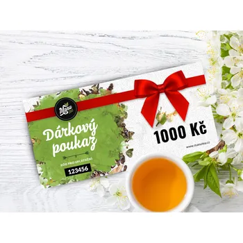 Tělový krém Dárkový poukaz na 1000 CZK