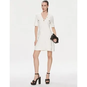 Dámské šaty TWINSET Úpletové šaty 241TP3095 Écru Regular Fit XL