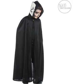 Karnevalový kostým Mottoland Glowing Skeleton Cape - plášť skeleton - výška 152 cm