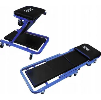 Dílenské montážní lehátko Silver Dílenské montážní lehátko a židlička 2v1, taburet