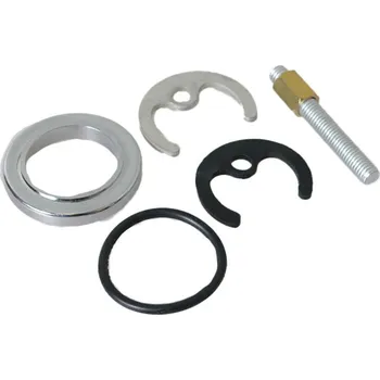 Ventil PROTIMEX Sada připojovací pro stoj.baterie, s rozetou, mosaz