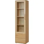 Vysoká vitrína ECHEVERIA, pravá, masiv buk + vyzvednutí ZDARMA