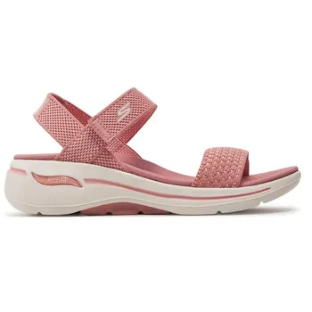 Dámské sandále SKECHERS Go Walk Arch Fit Polished růžové, 41